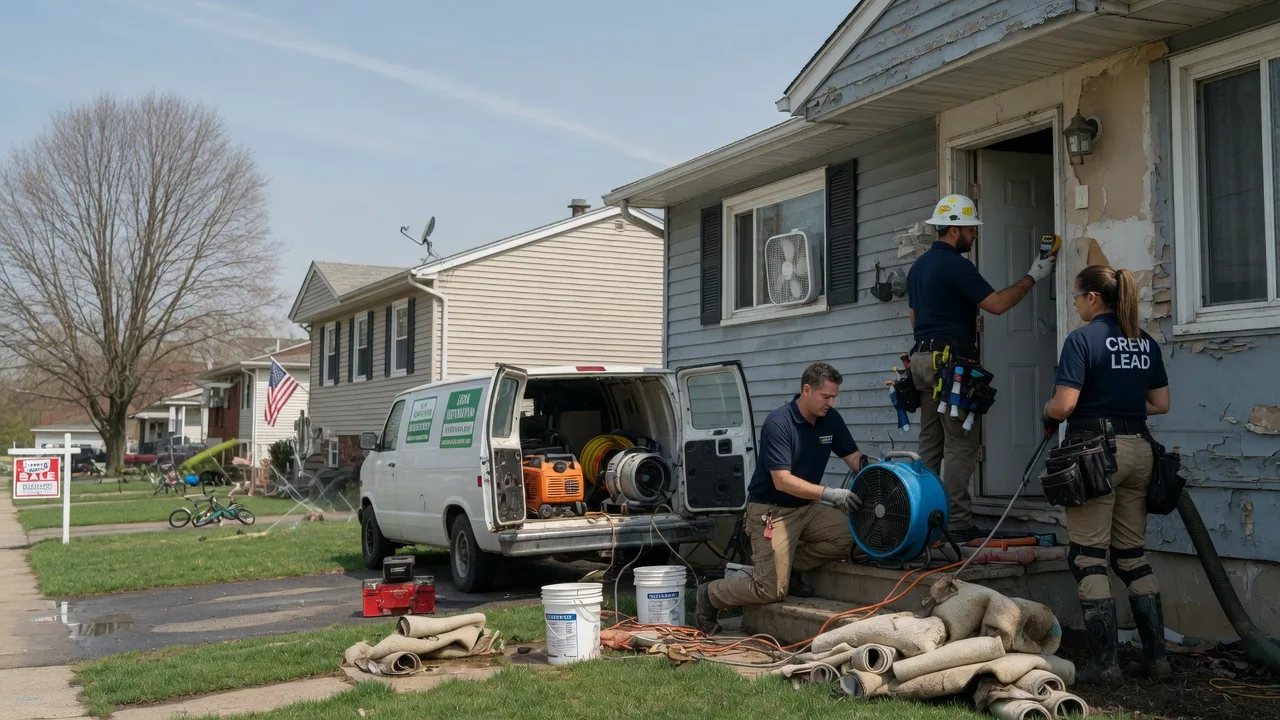 Flood Cleanup in Ashland, IL near me